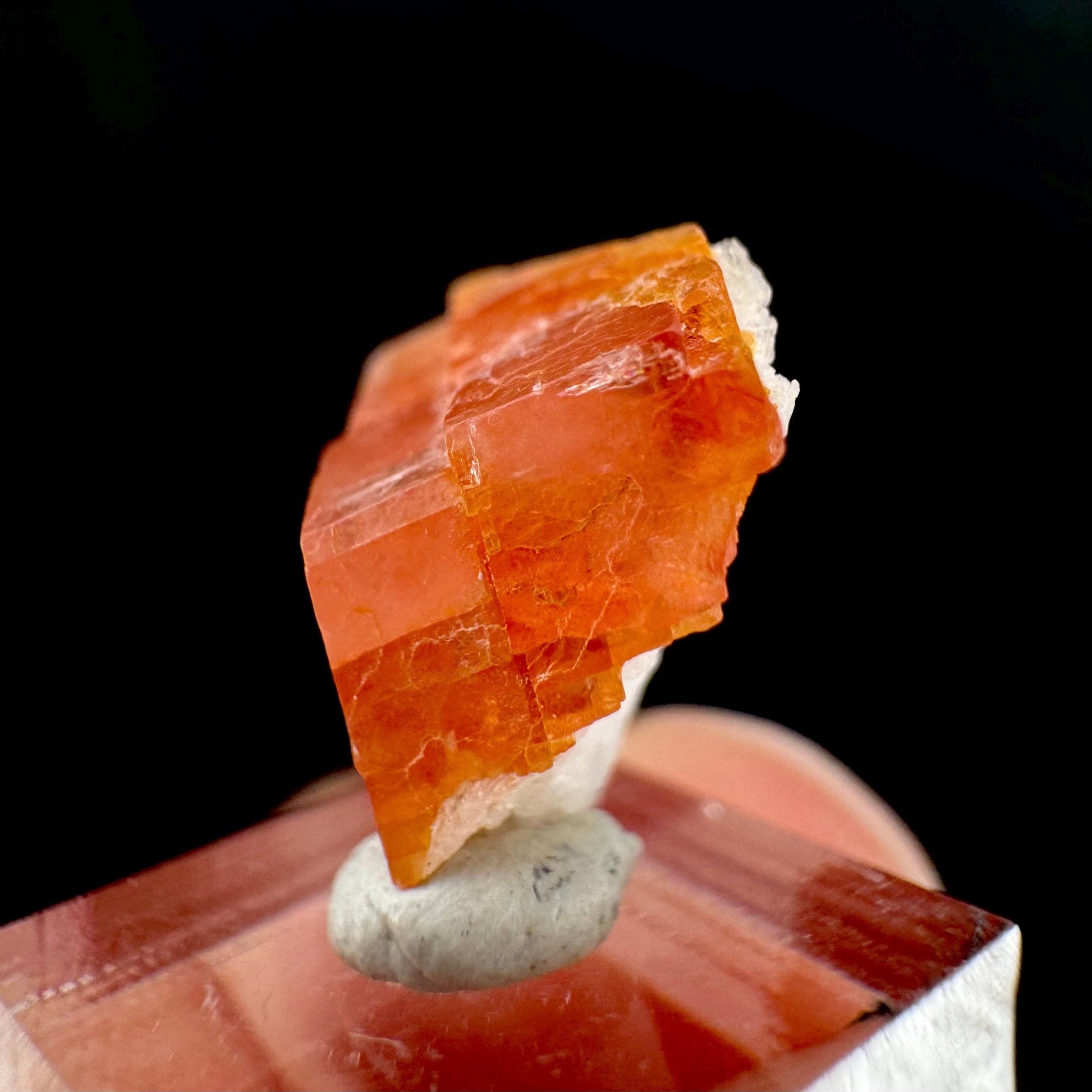 Rhodochrosite | pink crystal, mineral specimen from Pakistan