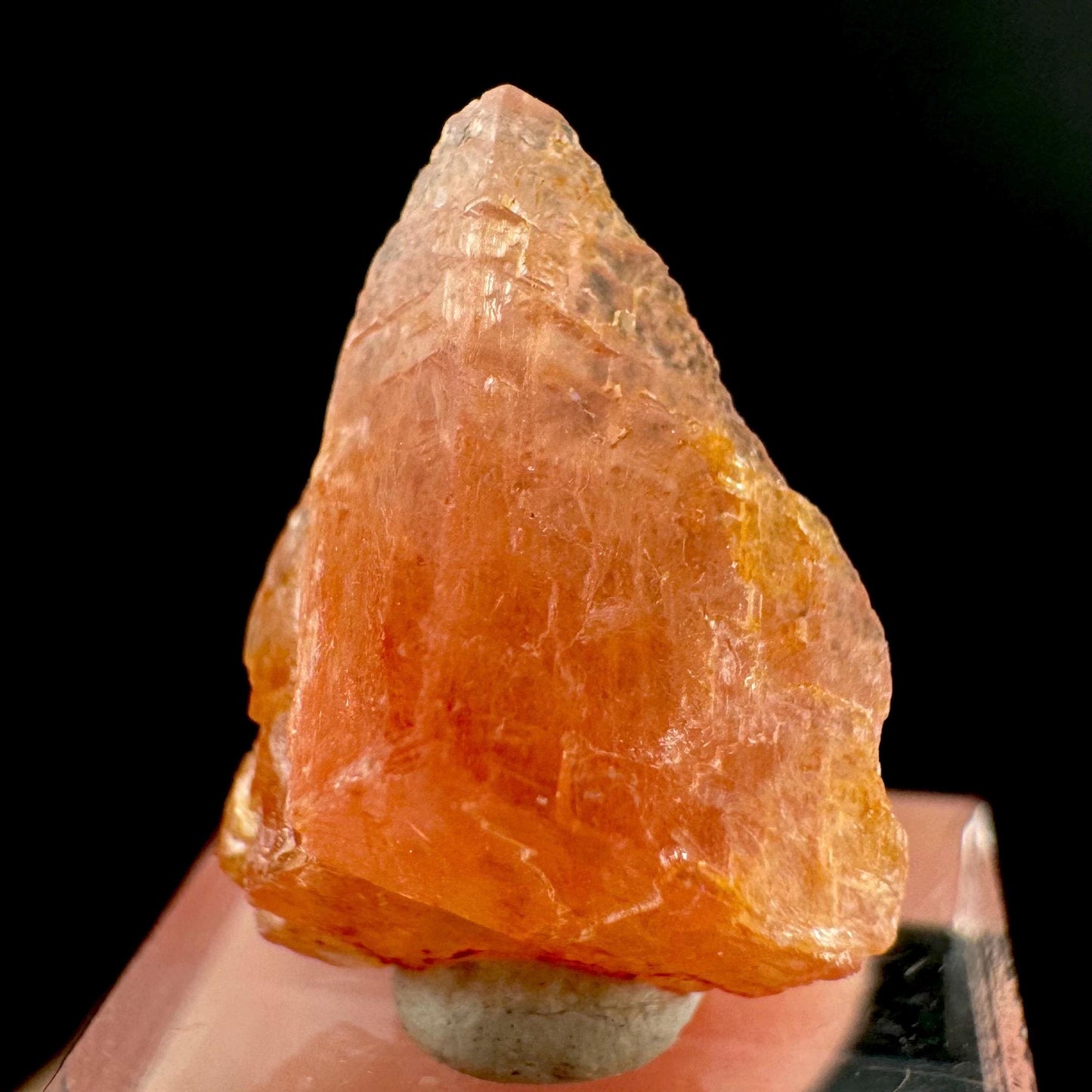 Rhodochrosite | pink crystal, mineral specimen from Pakistan