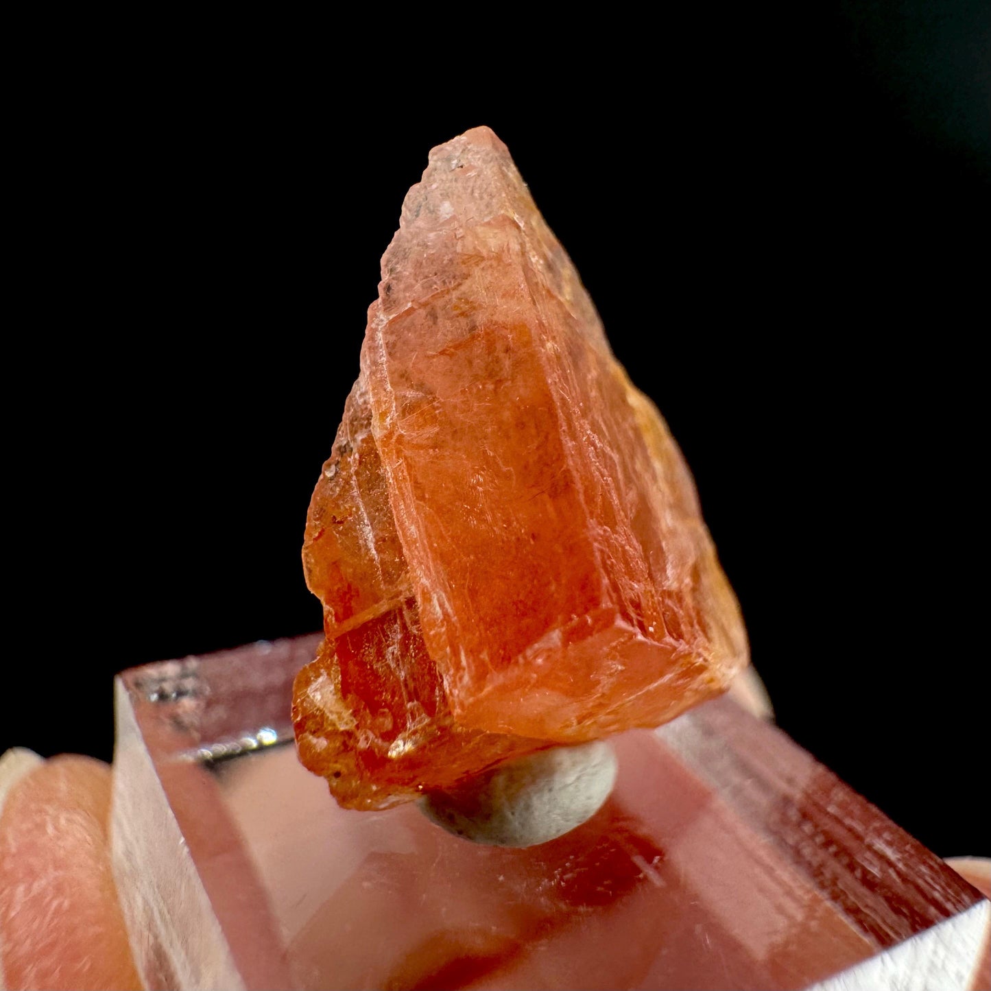Rhodochrosite | pink crystal, mineral specimen from Pakistan