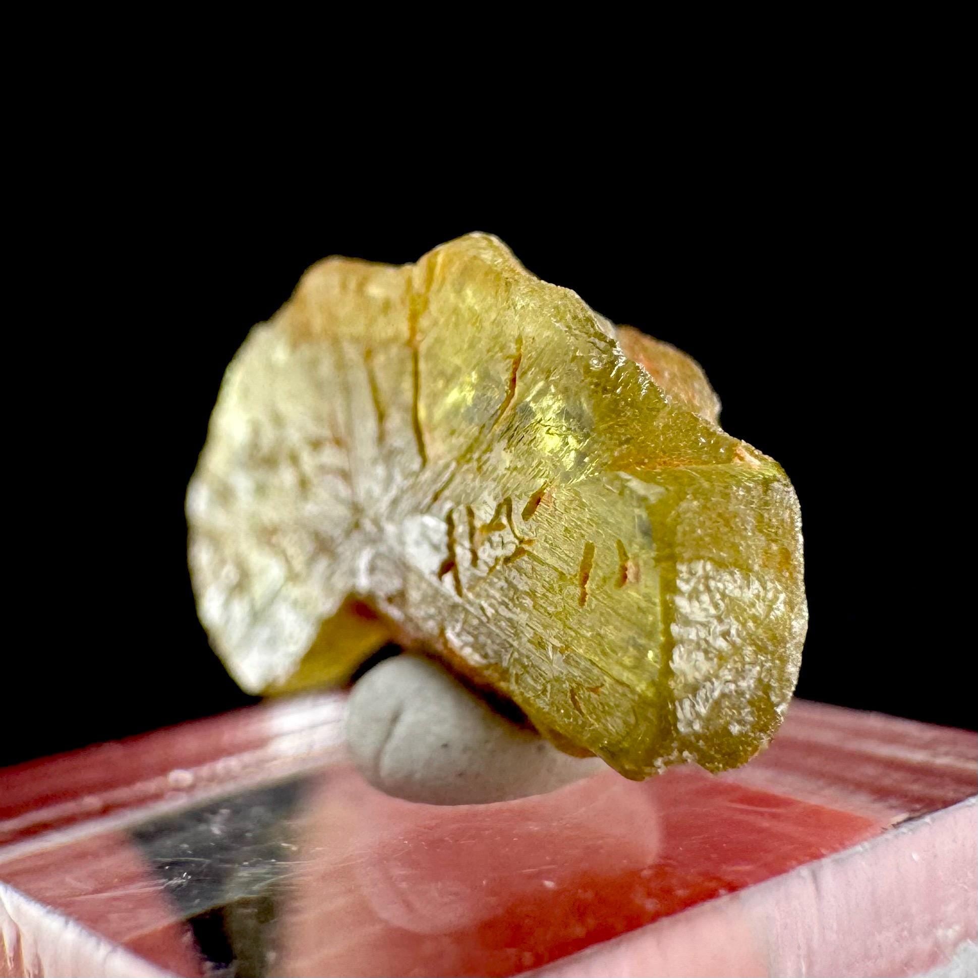 Chrysoberyl | Natural Yellow Crystal, Rare Mineral Specimen from Madagascar