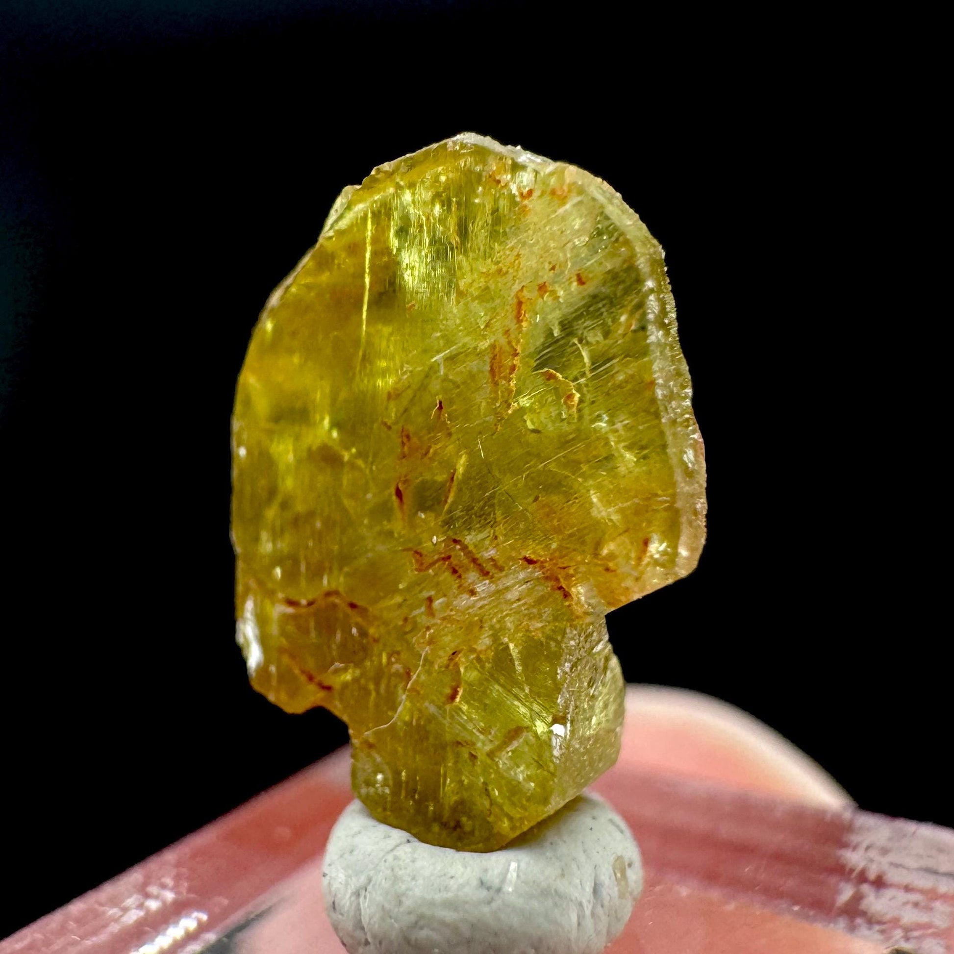 Chrysoberyl | Natural Yellow Crystal, Rare Mineral Specimen from Madagascar