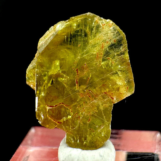 Chrysoberyl | Natural Yellow Crystal, Rare Mineral Specimen from Madagascar