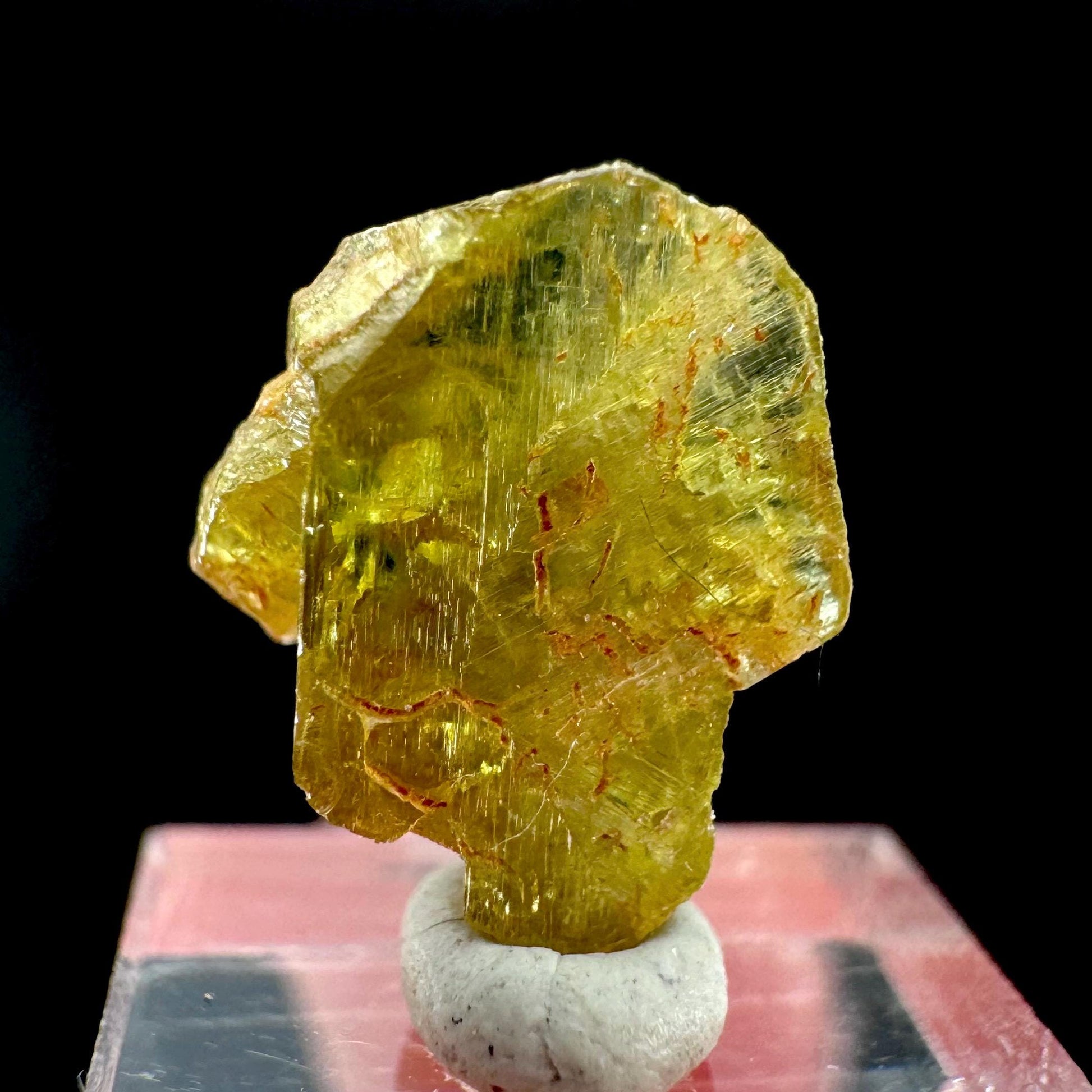 Chrysoberyl | Natural Yellow Crystal, Rare Mineral Specimen from Madagascar