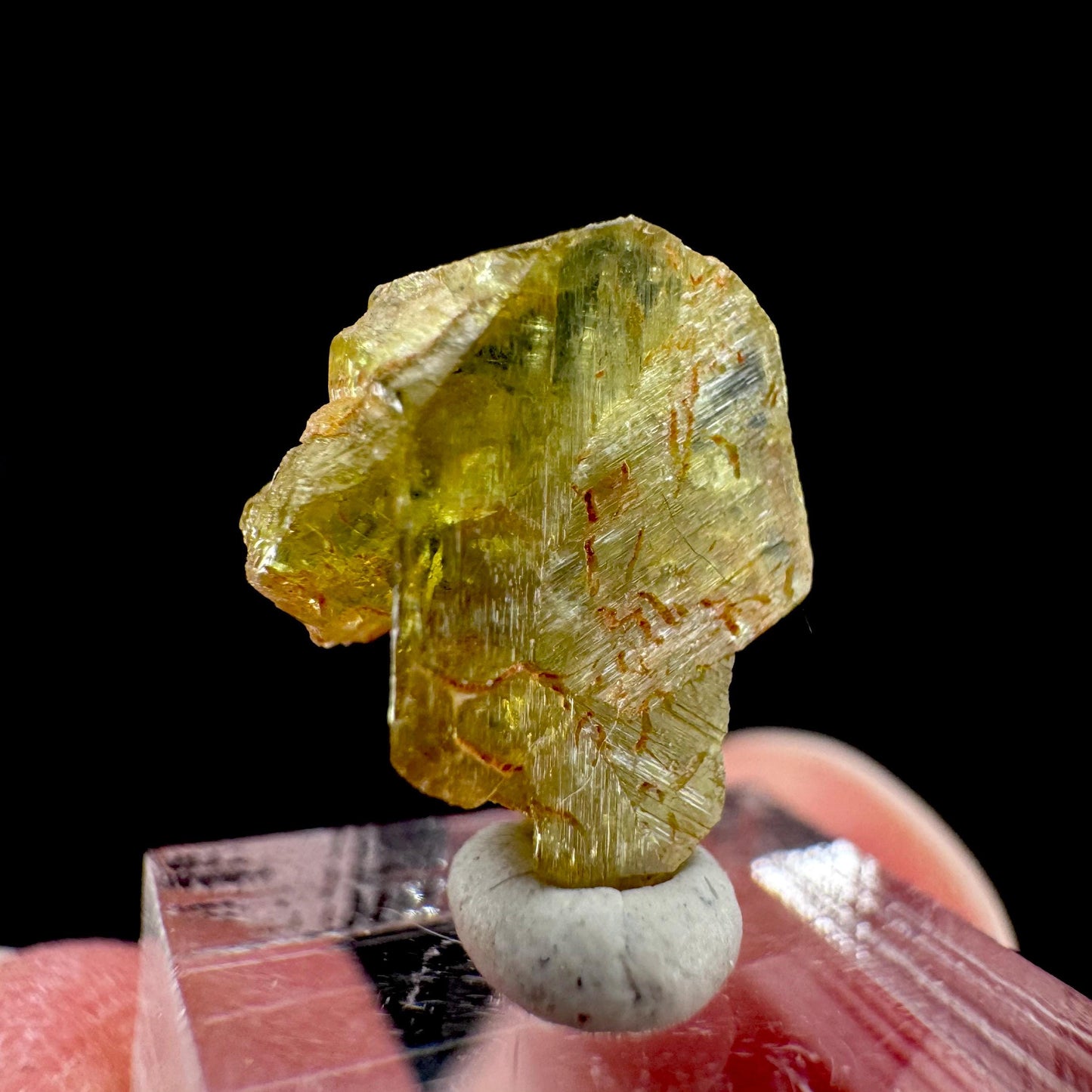 Chrysoberyl | Natural Yellow Crystal, Rare Mineral Specimen from Madagascar