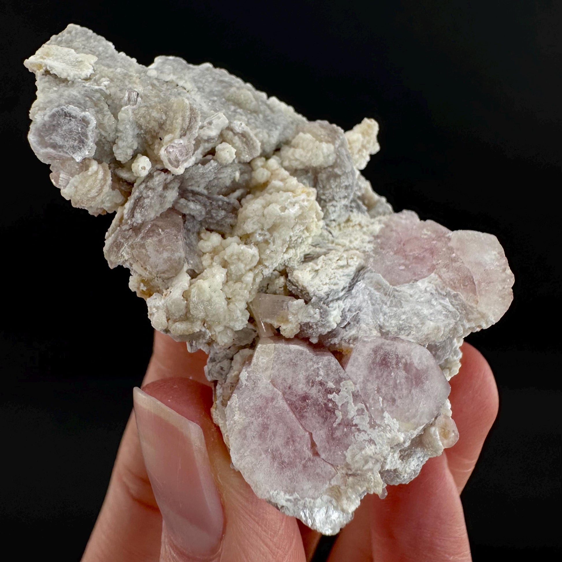 Tourmaline on Matrix | Natural Pink Crystal, Mineral Specimen from Pakistan