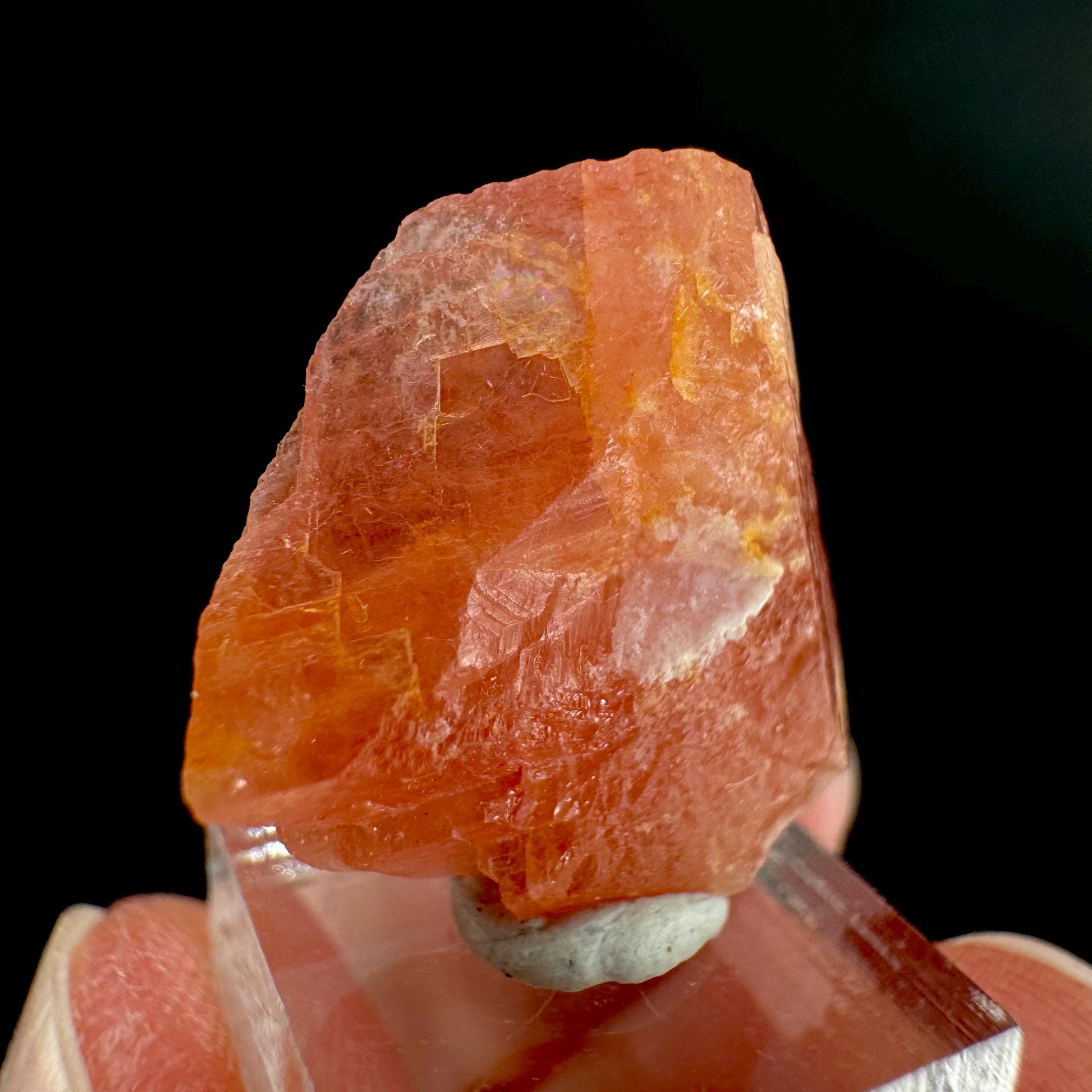 Rhodochrosite | pink crystal, mineral specimen from Pakistan