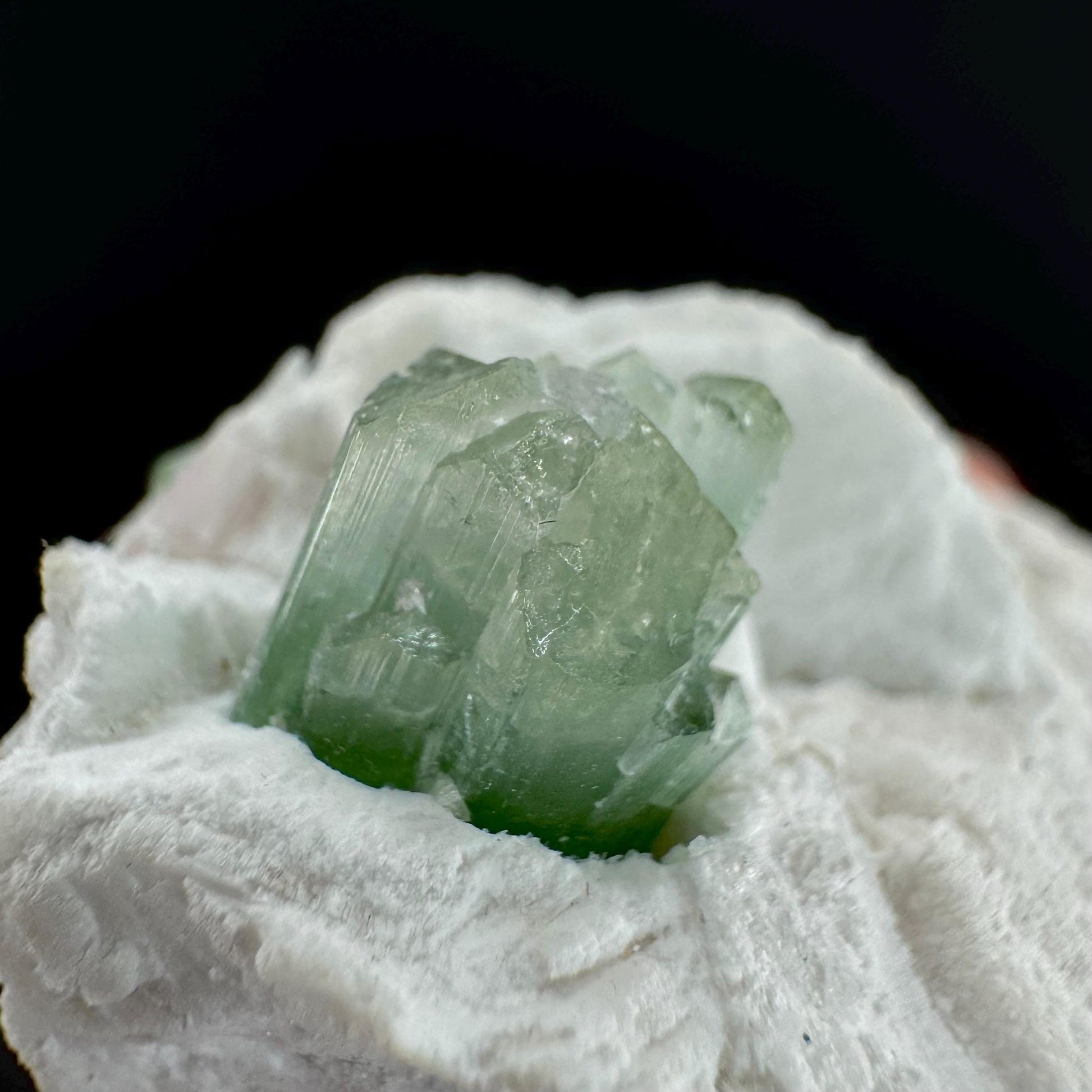 Indicolite Tourmaline on Matrix | Natural Blue-Green Crystal, Mineral Specimen from Pakistan