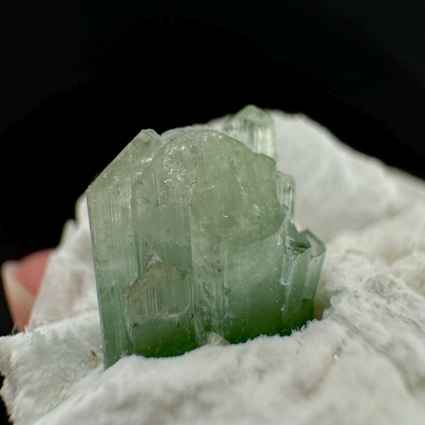 Indicolite Tourmaline on Matrix | Natural Blue-Green Crystal, Mineral Specimen from Pakistan