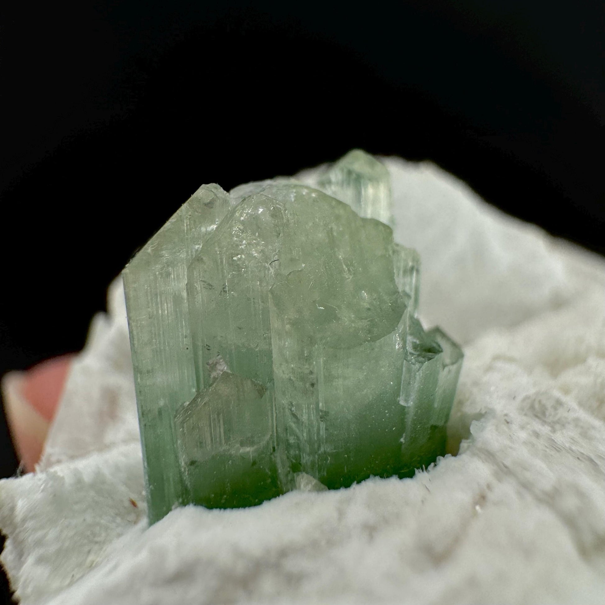 Indicolite Tourmaline on Matrix | Natural Blue-Green Crystal, Mineral Specimen from Pakistan