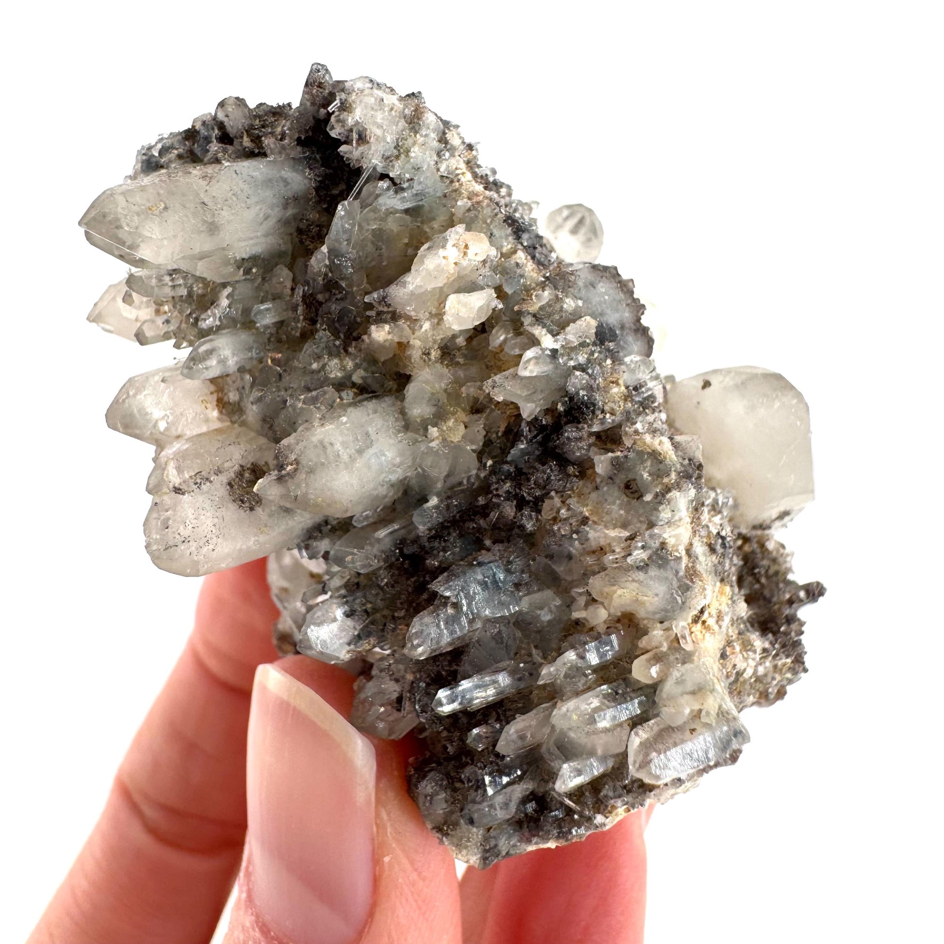 Lattice Quartz on Feldspar | Gitter Crystal, Mineral Specimen from Namibia