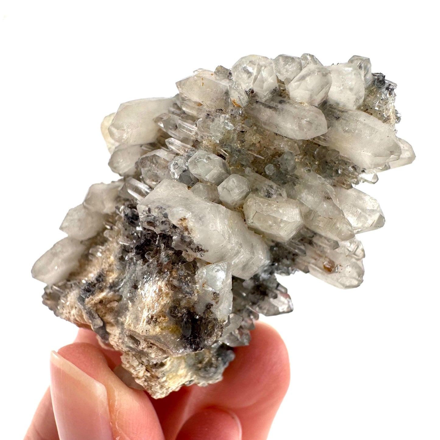 Lattice Quartz on Feldspar | Gitter Crystal, Mineral Specimen from Namibia