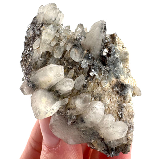 Lattice Quartz on Feldspar | Gitter Crystal, Mineral Specimen from Namibia