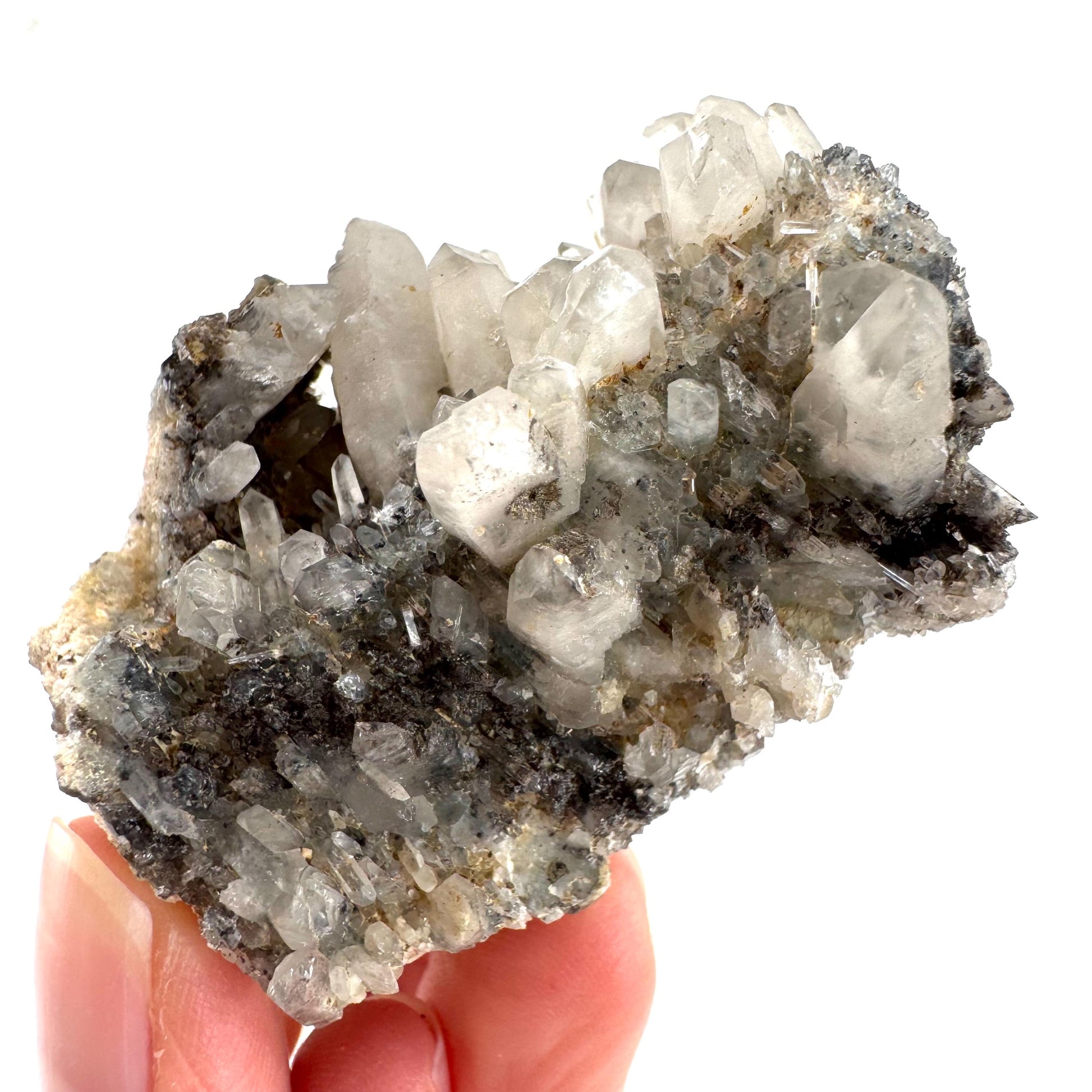 Lattice Quartz on Feldspar | Gitter Crystal, Mineral Specimen from Namibia