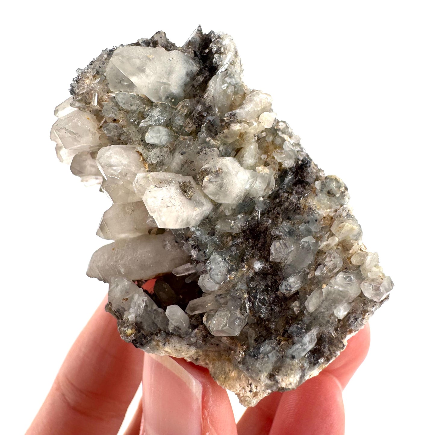 Lattice Quartz on Feldspar | Gitter Crystal, Mineral Specimen from Namibia