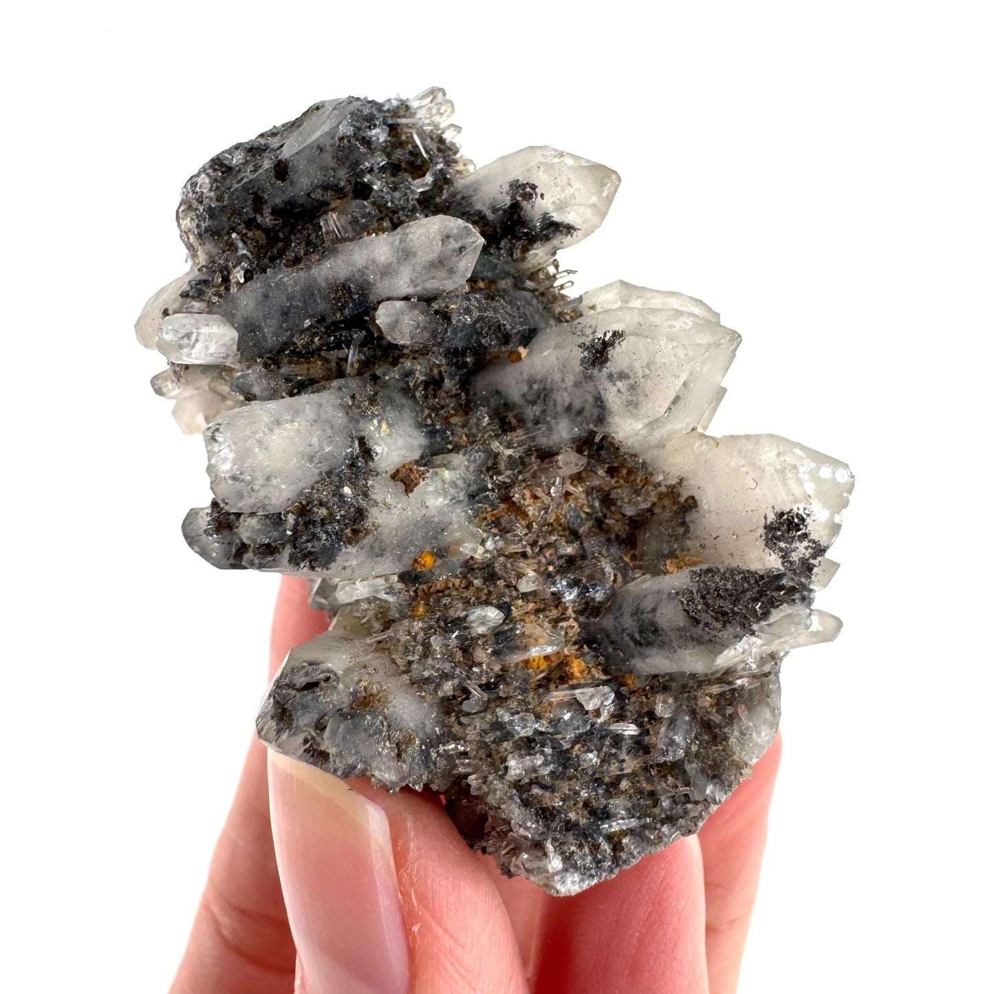 Lattice Quartz on Feldspar | Gitter Crystal, Mineral Specimen from Namibia