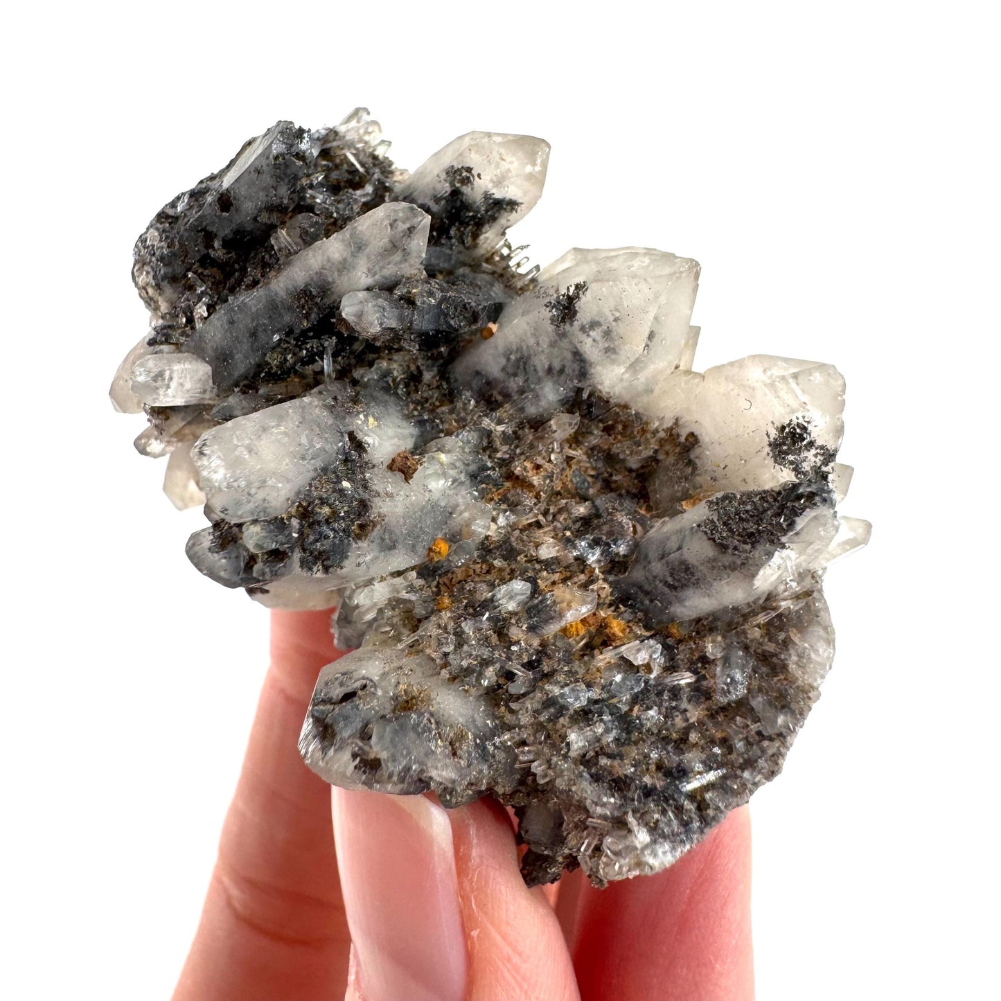 Lattice Quartz on Feldspar | Gitter Crystal, Mineral Specimen from Namibia