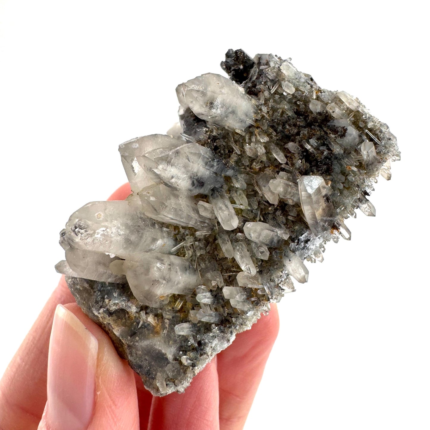 Lattice Quartz on Feldspar | Gitter Crystal, Mineral Specimen from Namibia