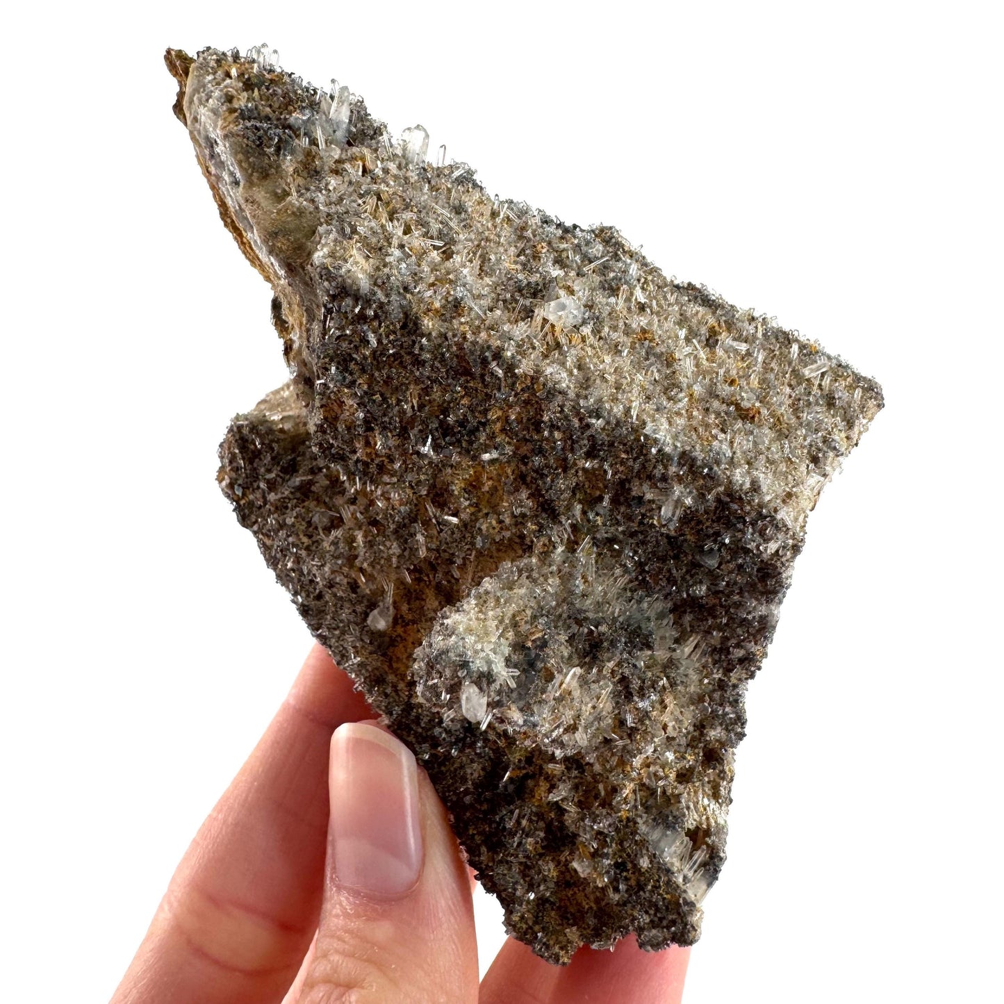 Lattice Quartz on Feldspar | Gitter Crystal, Mineral Specimen from Namibia