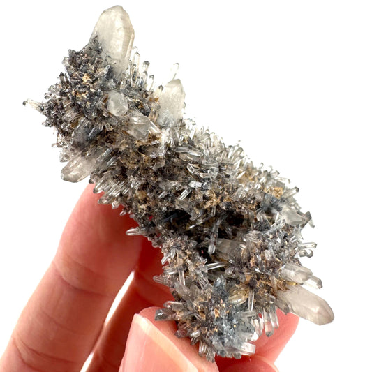 Lattice Quartz on Feldspar | Gitter Crystal, Mineral Specimen from Namibia
