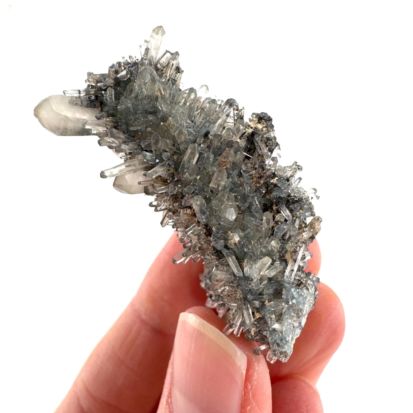 Lattice Quartz on Feldspar | Gitter Crystal, Mineral Specimen from Namibia