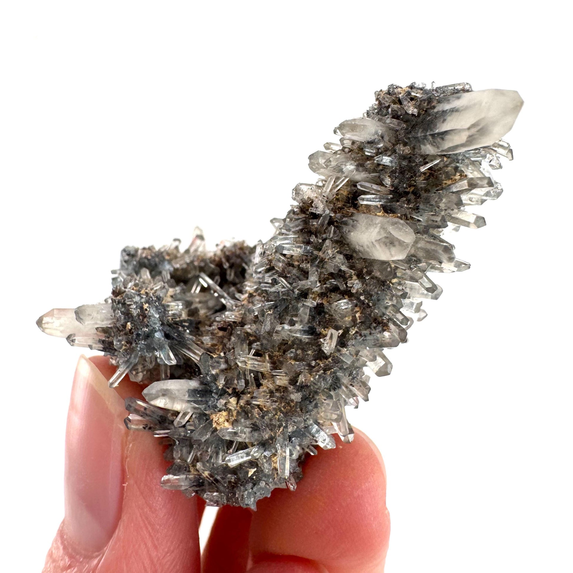 Lattice Quartz on Feldspar | Gitter Crystal, Mineral Specimen from Namibia