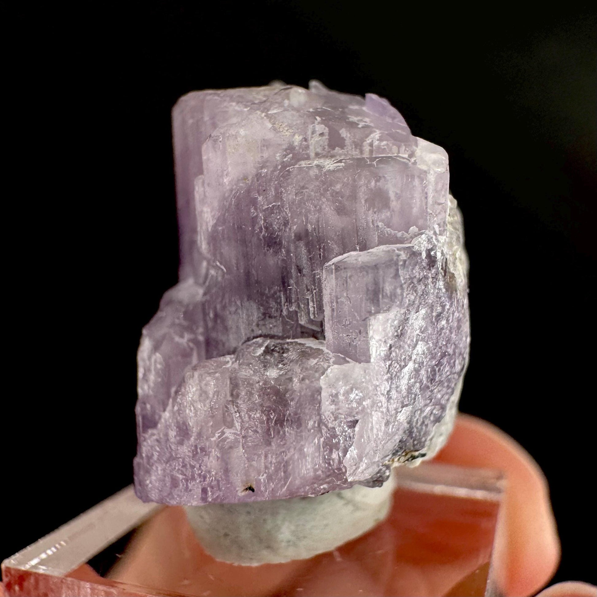 Purple Fluorapatite | natural crystal, rare mineral specimen from Afghanistan