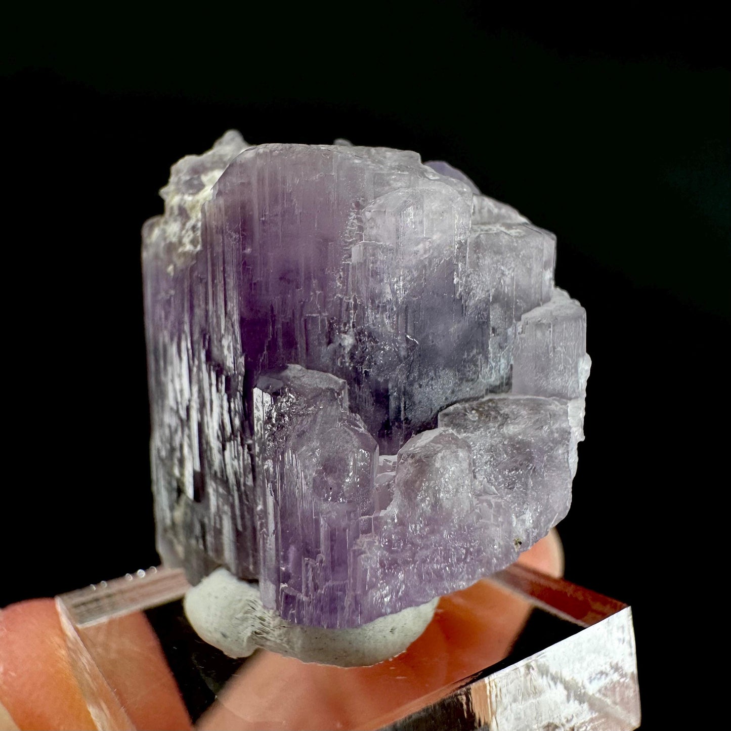 Purple Fluorapatite | natural crystal, rare mineral specimen from Afghanistan