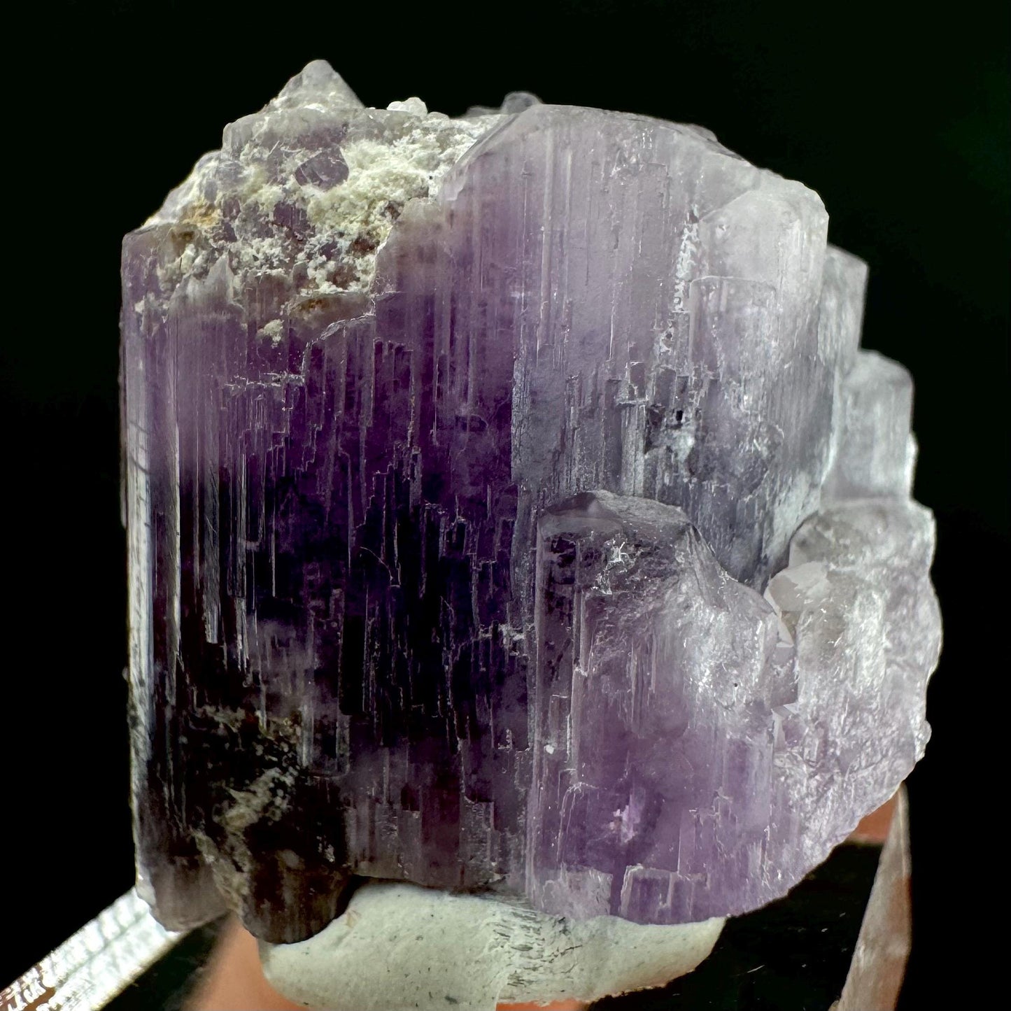 Purple Fluorapatite | natural crystal, rare mineral specimen from Afghanistan