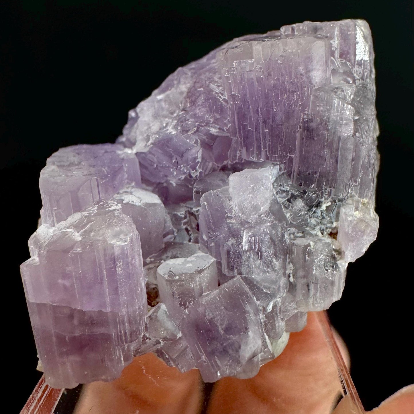 Purple Fluorapatite | natural crystal, rare mineral specimen from Afghanistan