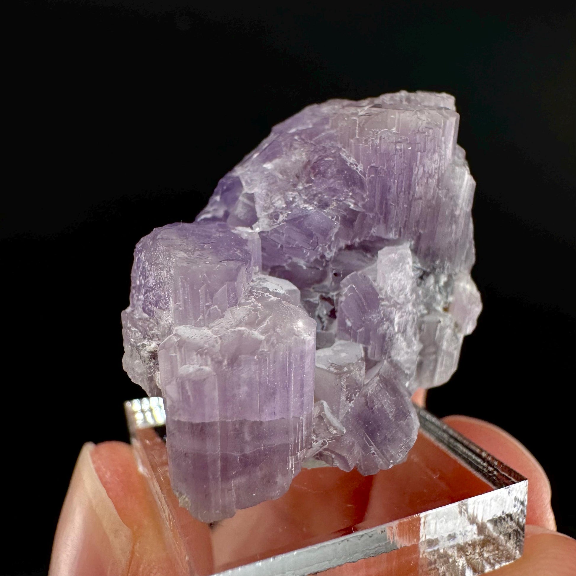 Purple Fluorapatite | natural crystal, rare mineral specimen from Afghanistan