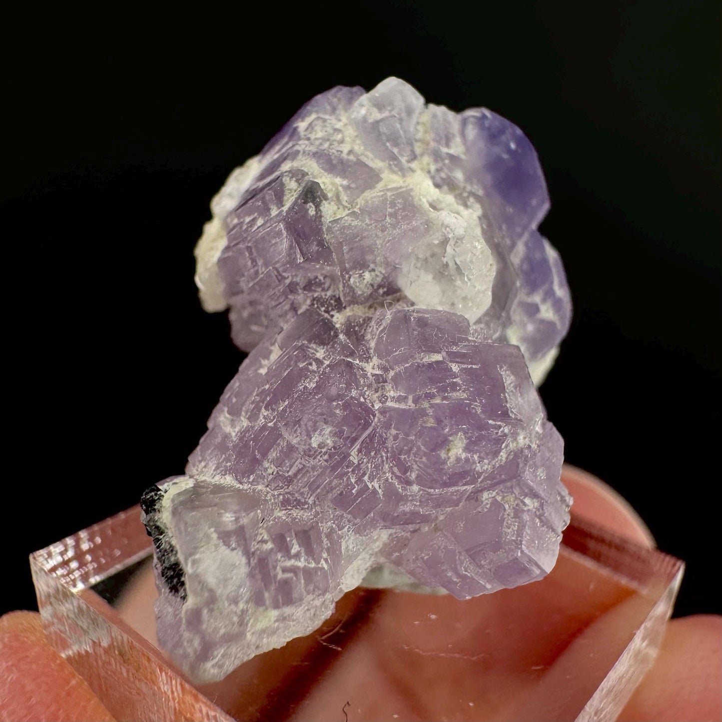 Purple Fluorapatite | natural crystal, rare mineral specimen from Afghanistan