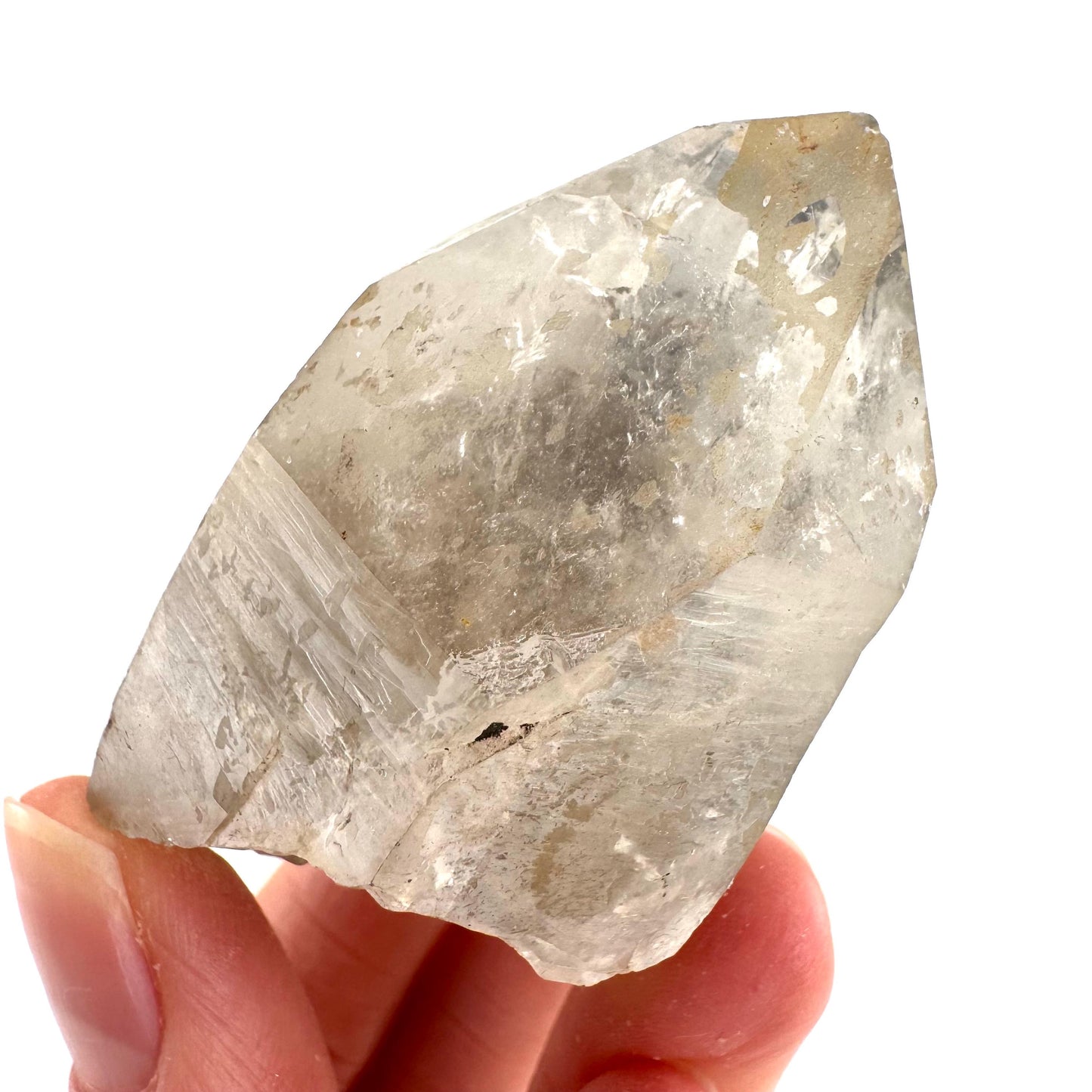 Black Tourmaline on Smoky Quartz | schorl crystal cluster, mineral specimen from Namibia