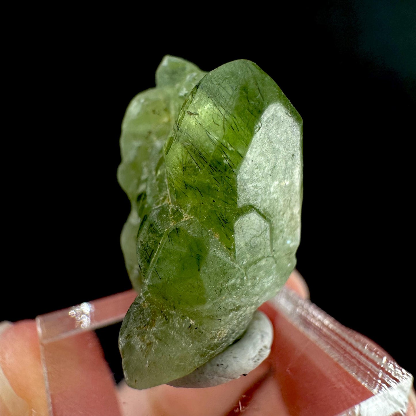 Peridot | natural terminated crystal, mineral specimen from Pakistan