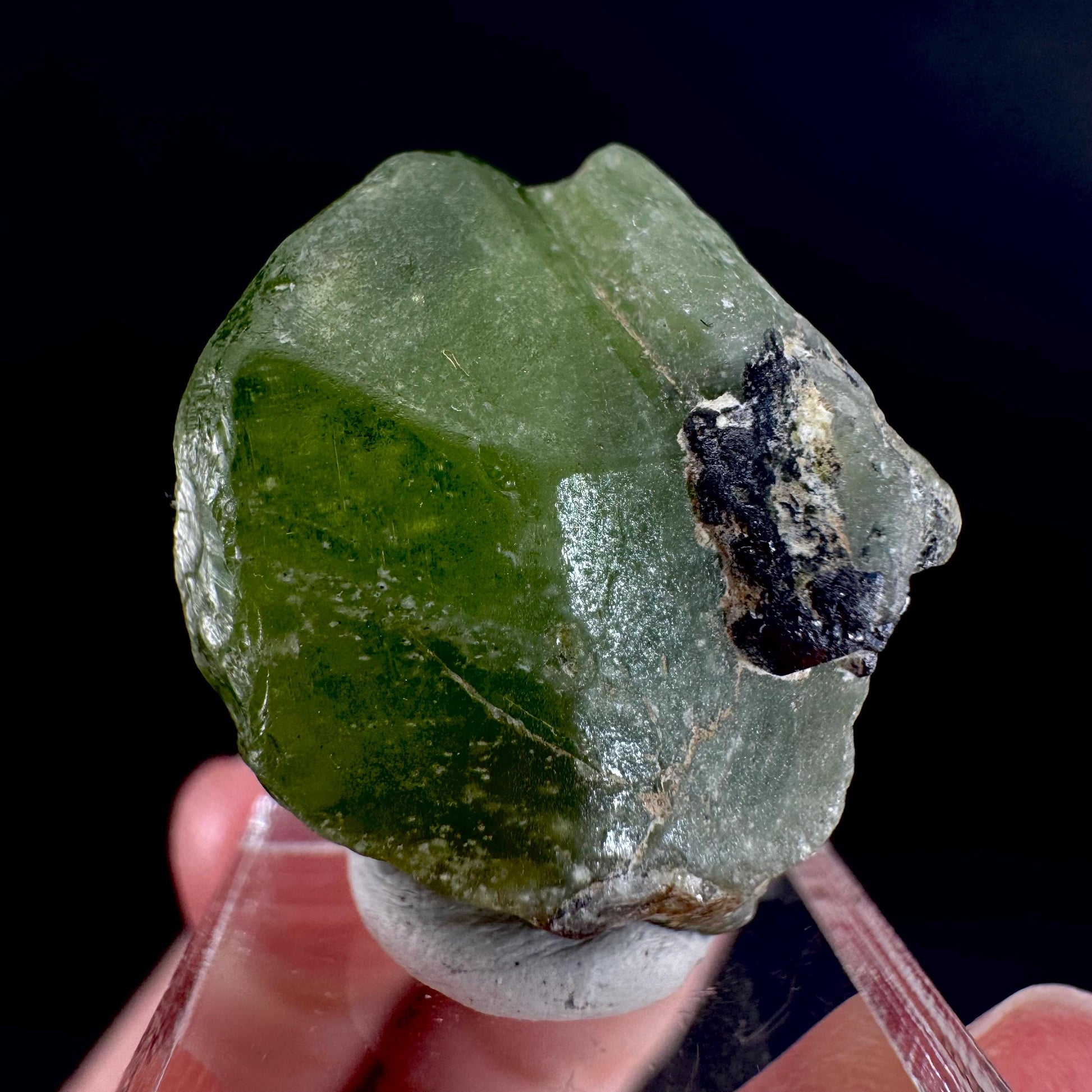 Peridot | natural terminated crystal, mineral specimen from Pakistan