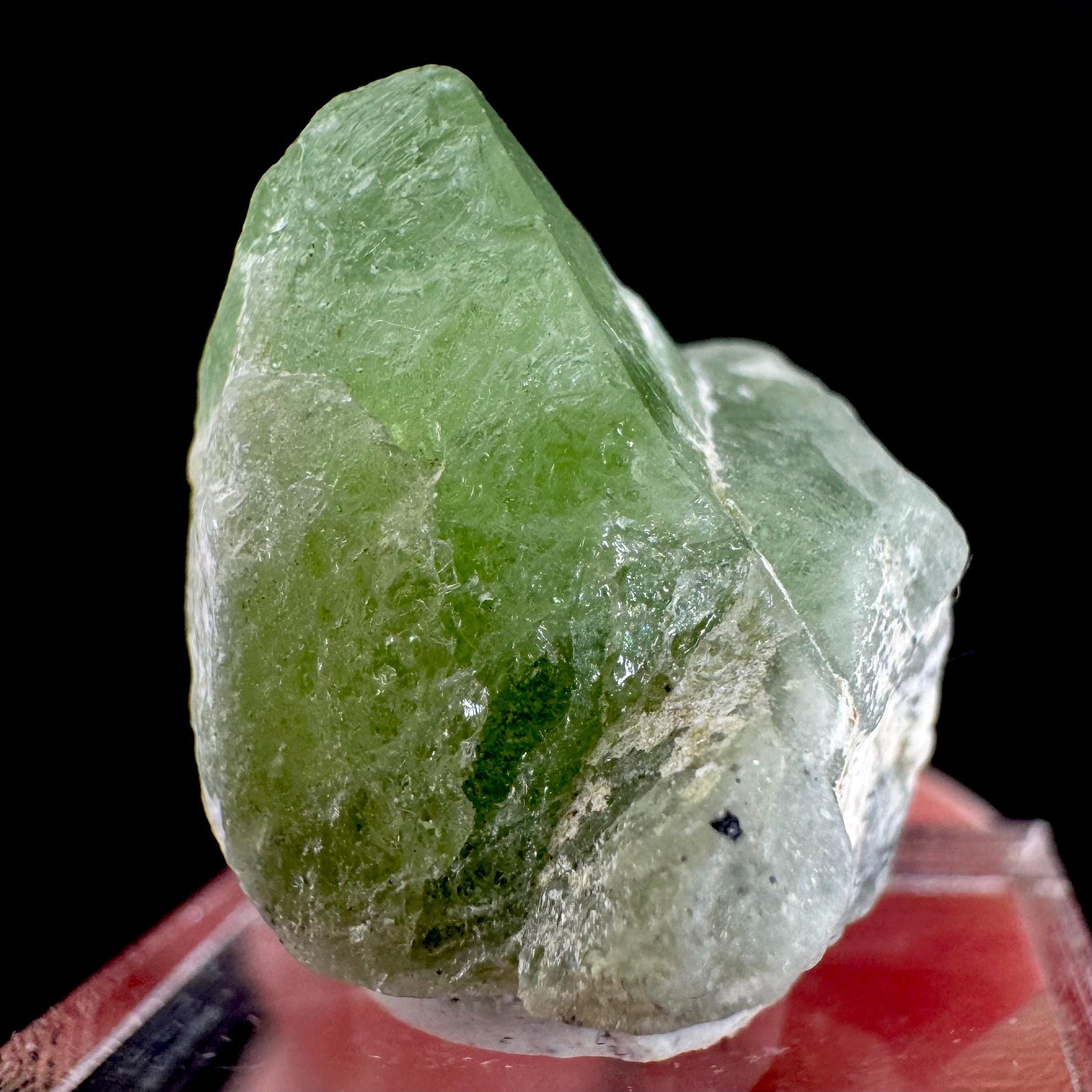 Peridot | natural terminated crystal, mineral specimen from Pakistan