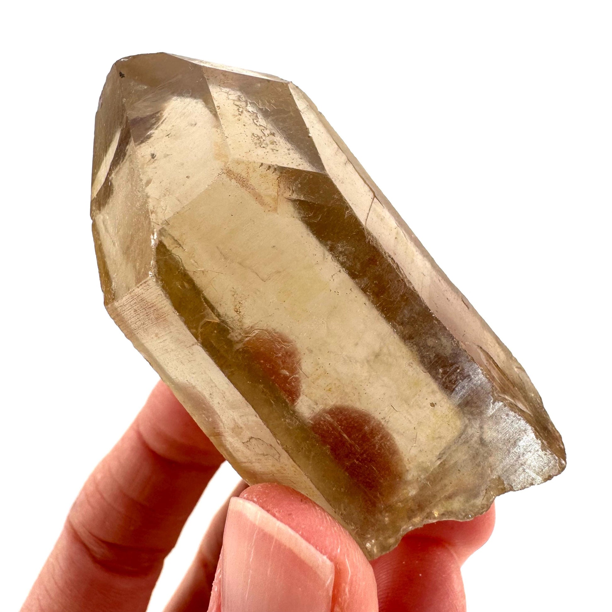 Namibian Smoky Quartz Crystal Point | Raw Mineral Specimen