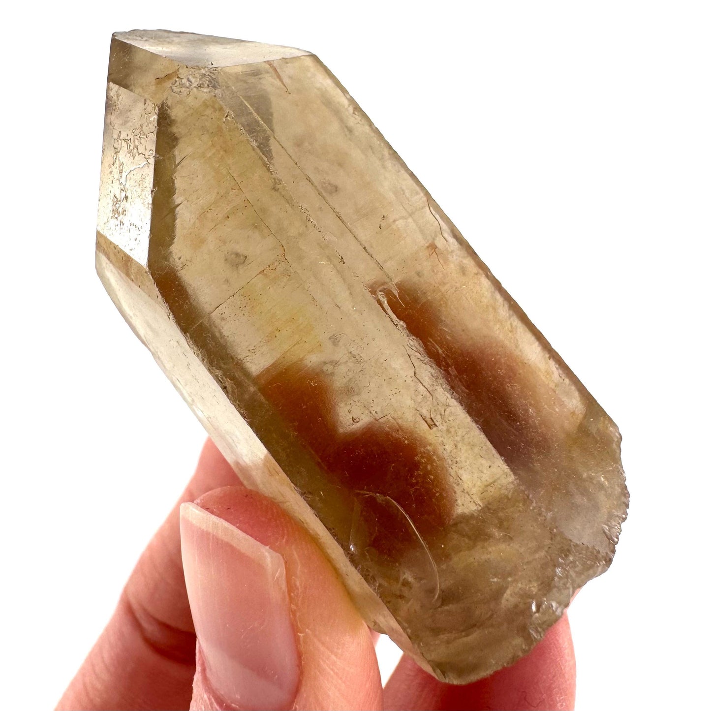 Namibian Smoky Quartz Crystal Point | Raw Mineral Specimen