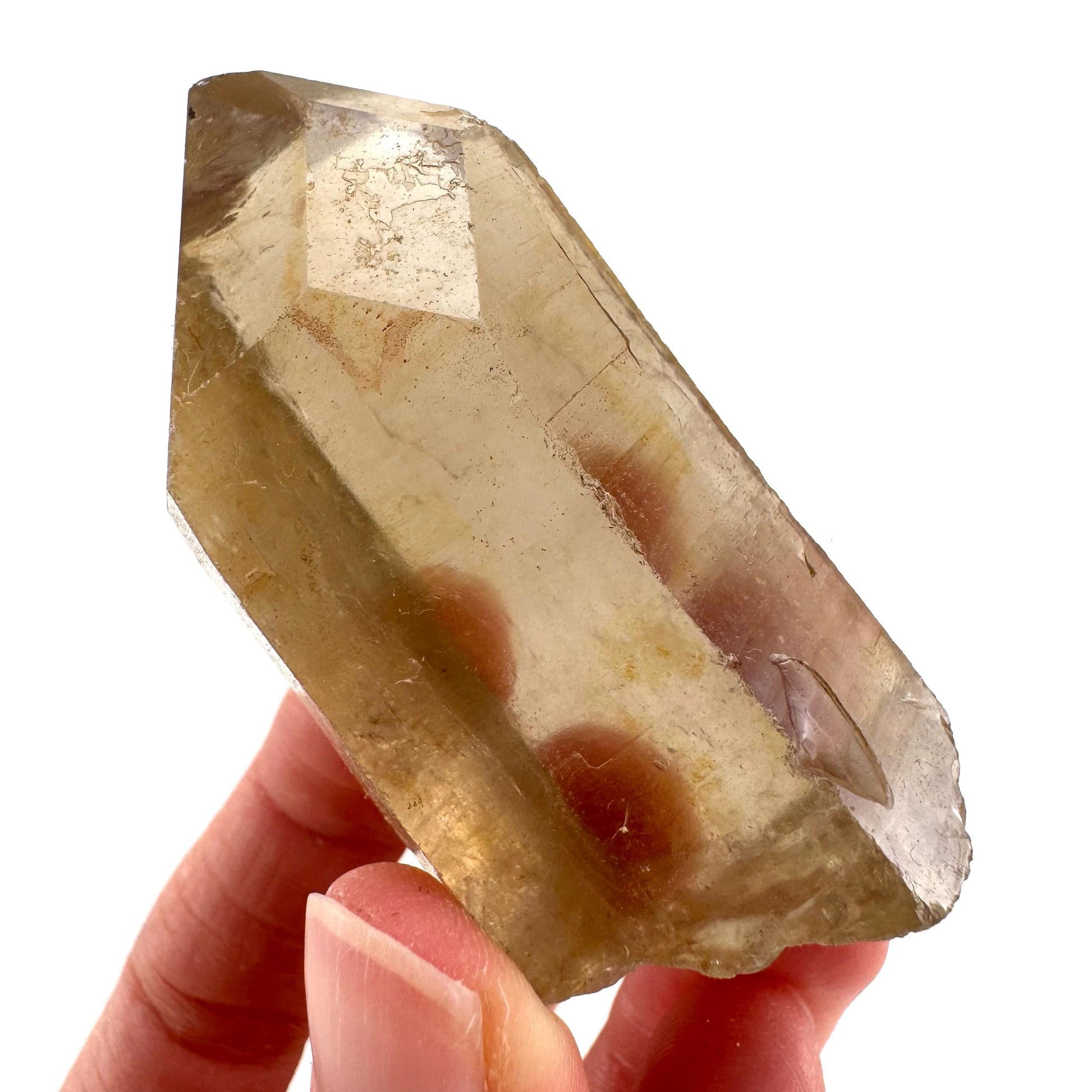 Namibian Smoky Quartz Crystal Point | Raw Mineral Specimen