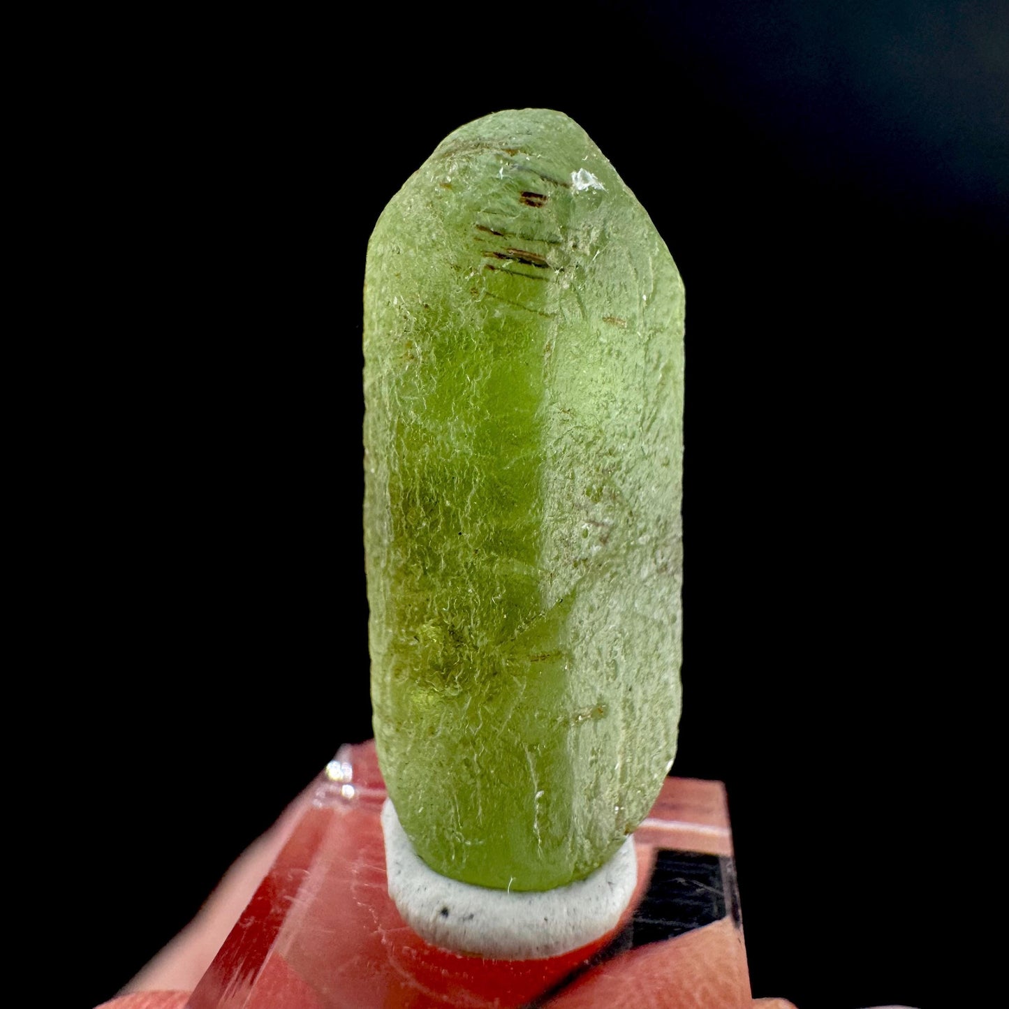 Peridot | natural terminated crystal, mineral specimen from Pakistan