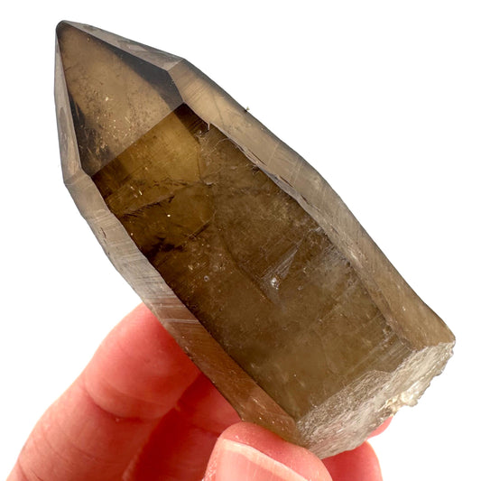 Namibian Smoky Quartz Crystal Point | Raw Mineral Specimen