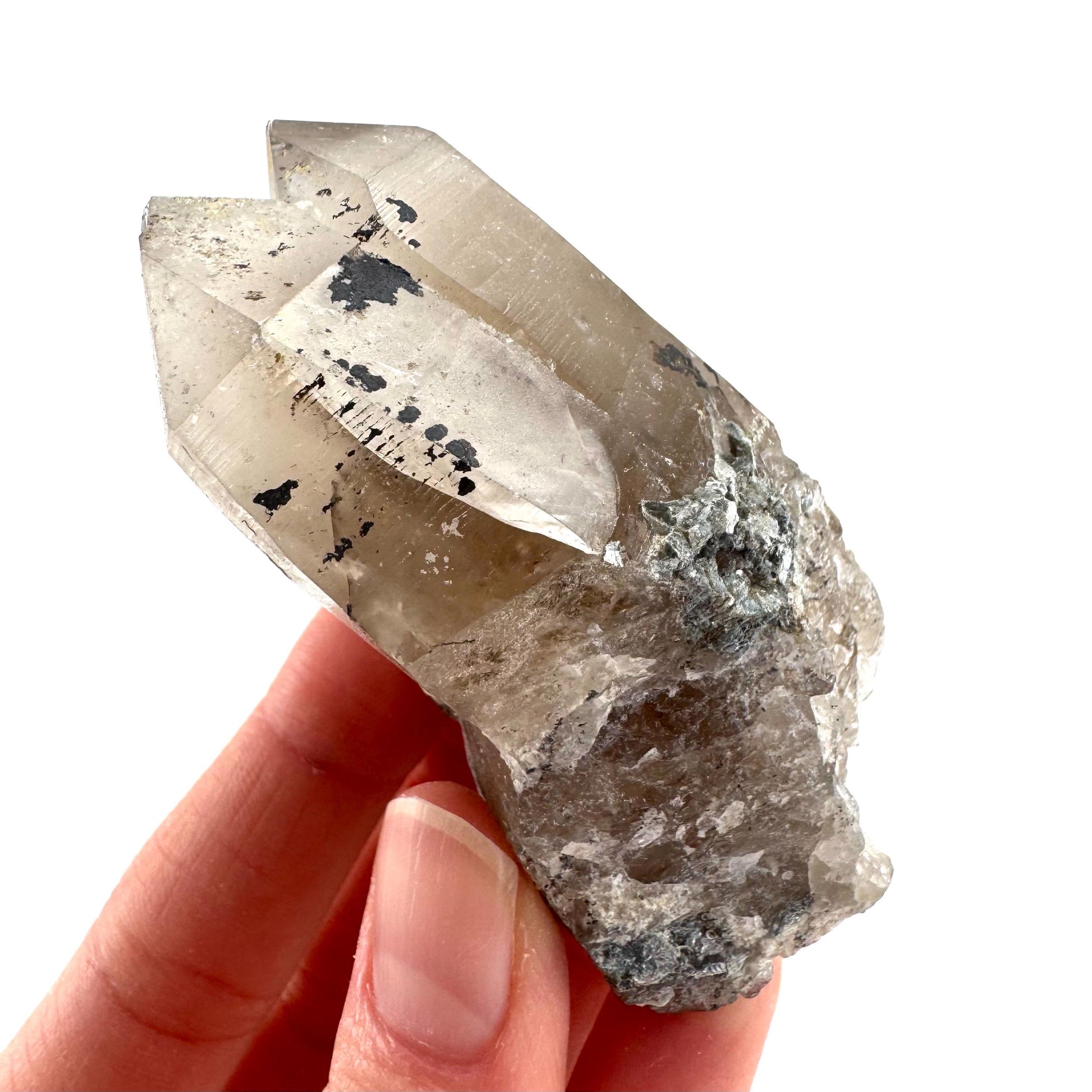 Namibian Smoky Quartz Crystal Point | Raw Mineral Specimen