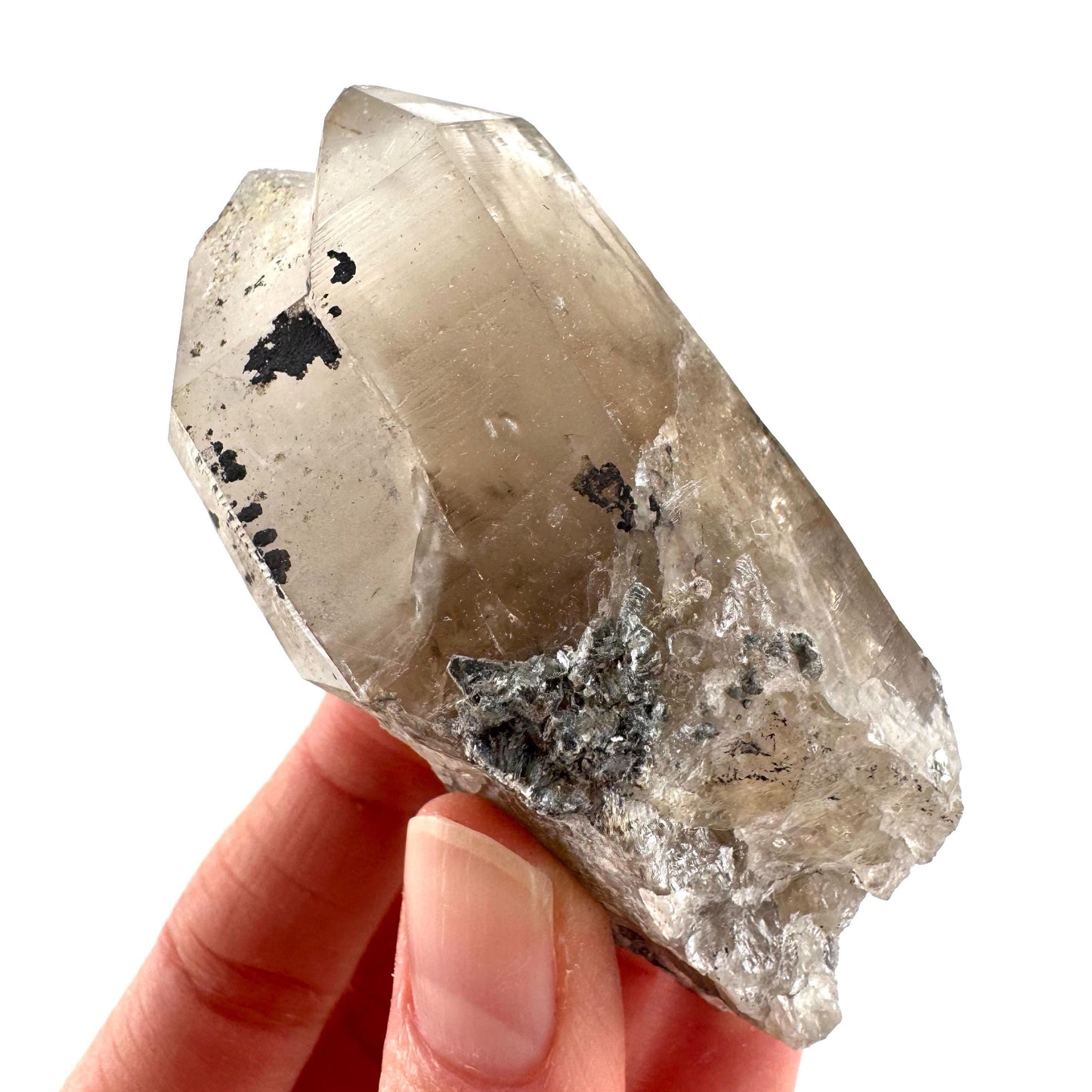 Namibian Smoky Quartz Crystal Point | Raw Mineral Specimen