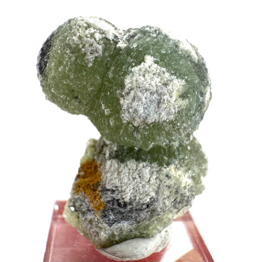 Wavellite (Arkansas, USA) | green crystal cluster, mineral specimen