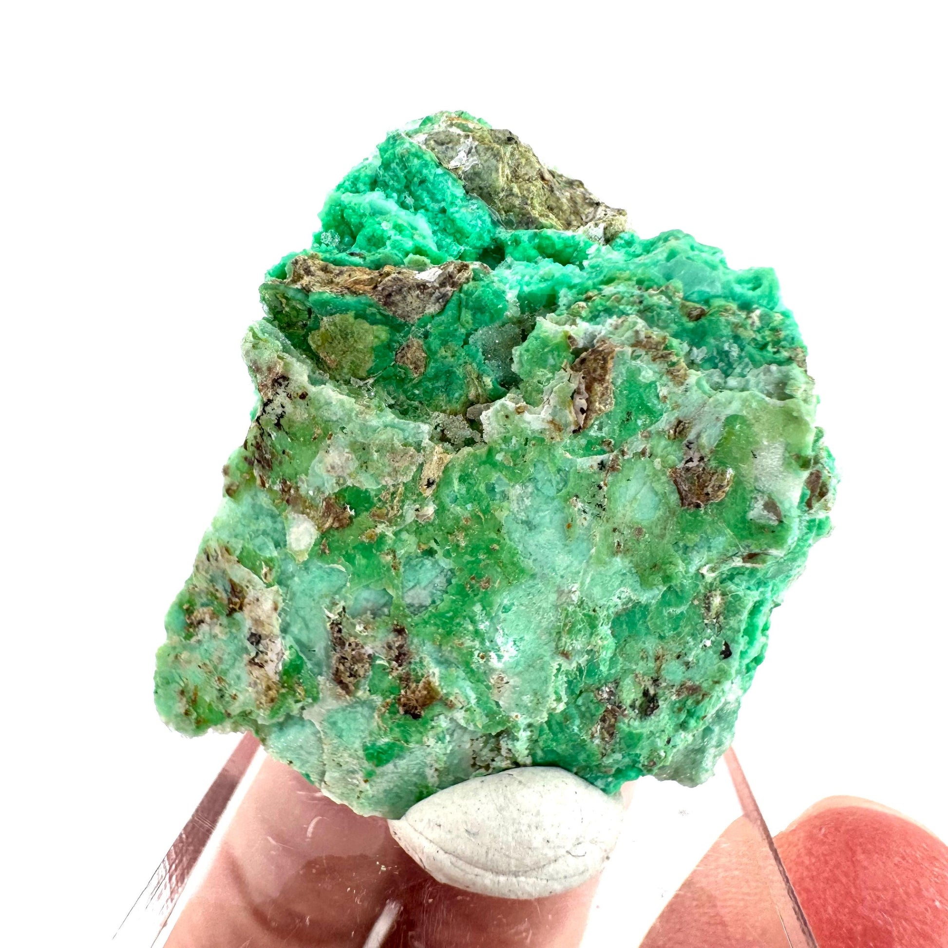 Mint Chrysoprase | Druzy Crystal, mineral specimen from Indonesia