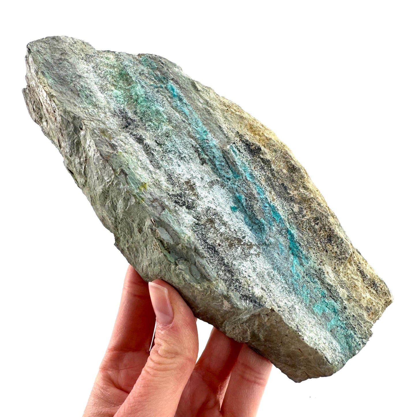 Silica Chrysocolla | natural blue crystal, mineral specimen from DR Congo