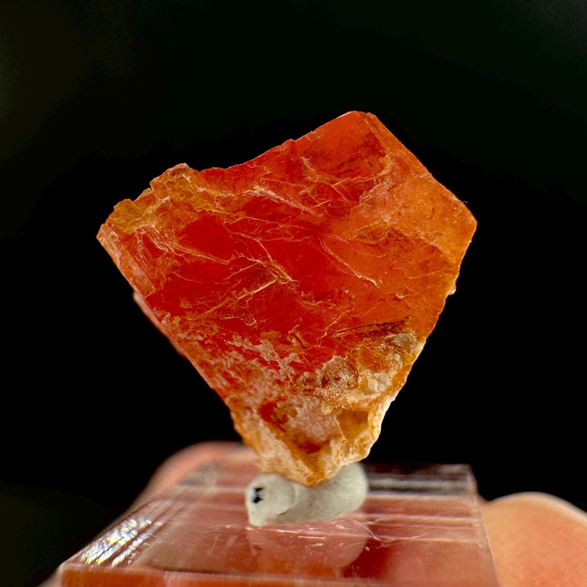 Rhodochrosite | pink crystal, mineral specimen from Pakistan