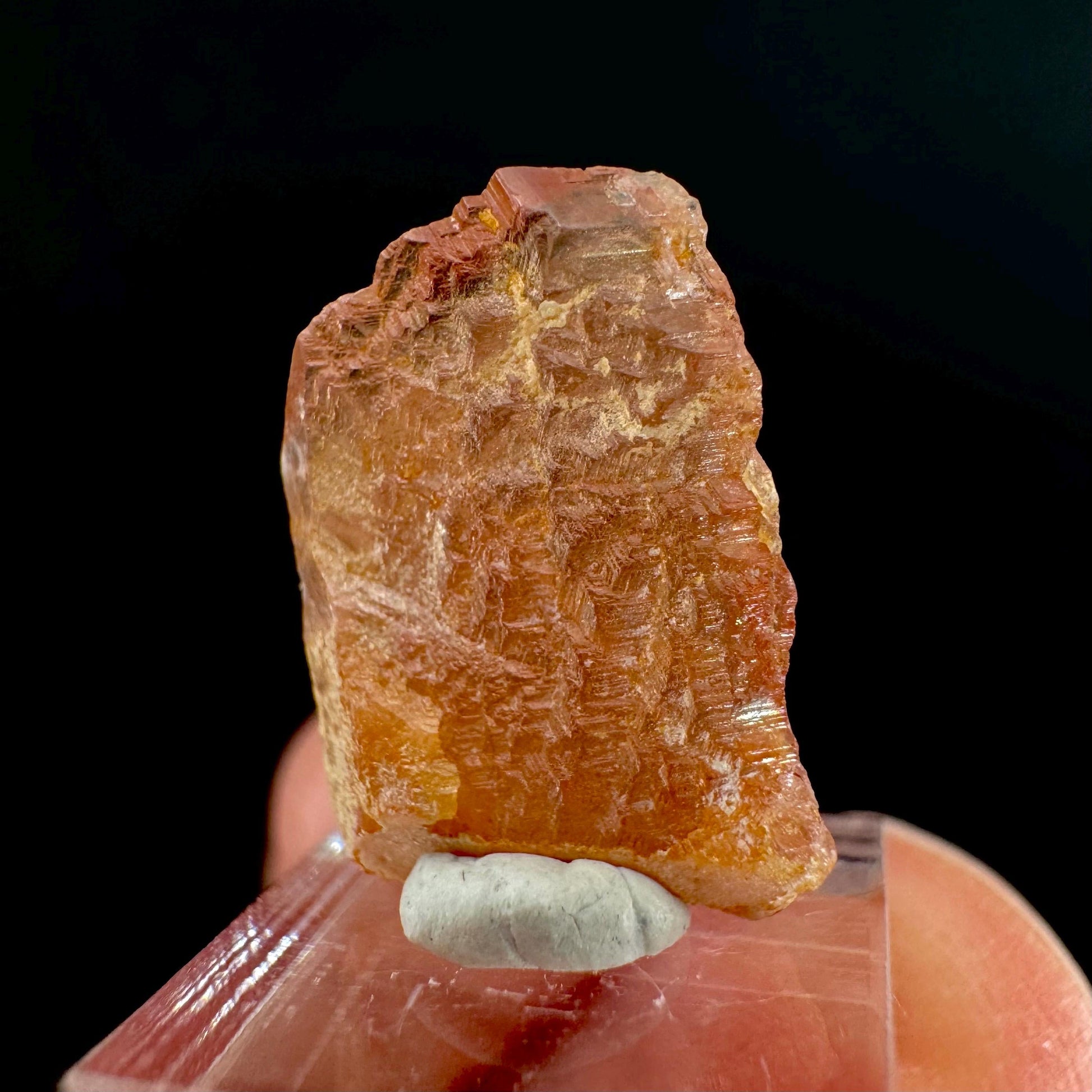 Rhodochrosite | pink crystal, mineral specimen from Pakistan