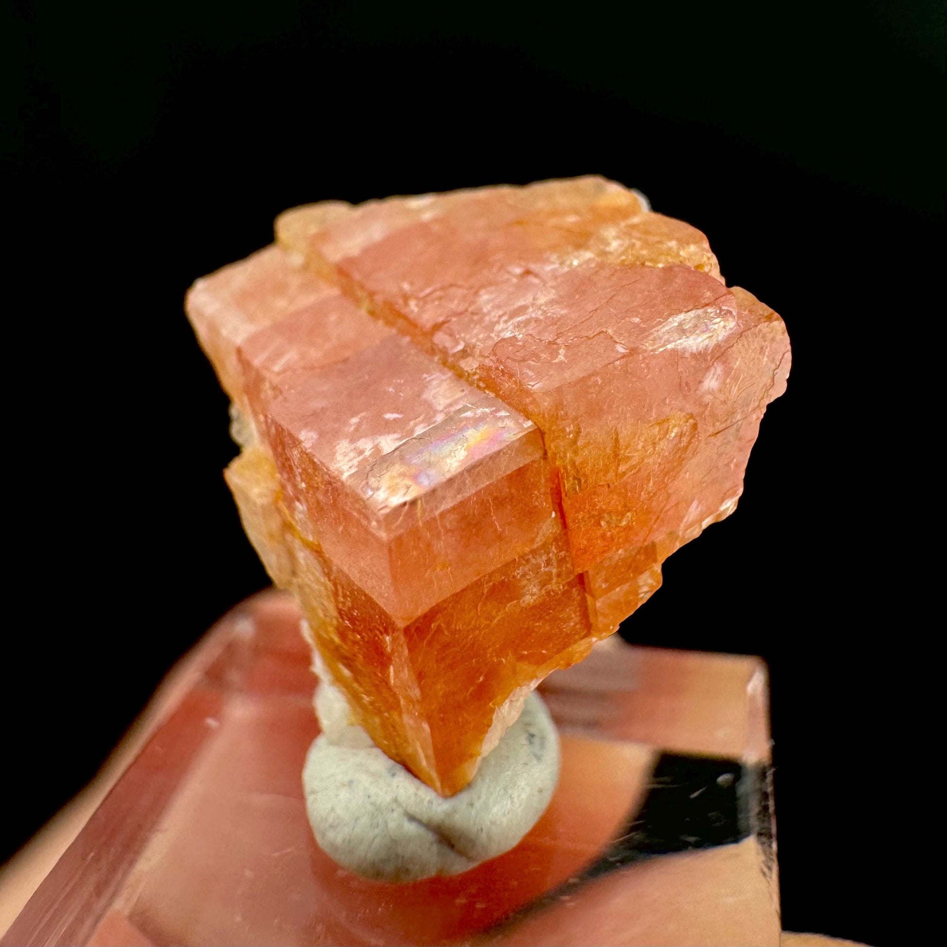 Rhodochrosite | pink crystal, mineral specimen from Pakistan