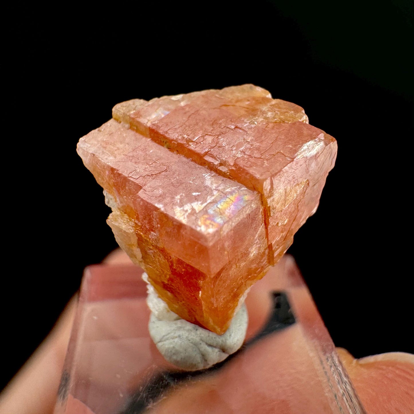 Rhodochrosite | pink crystal, mineral specimen from Pakistan