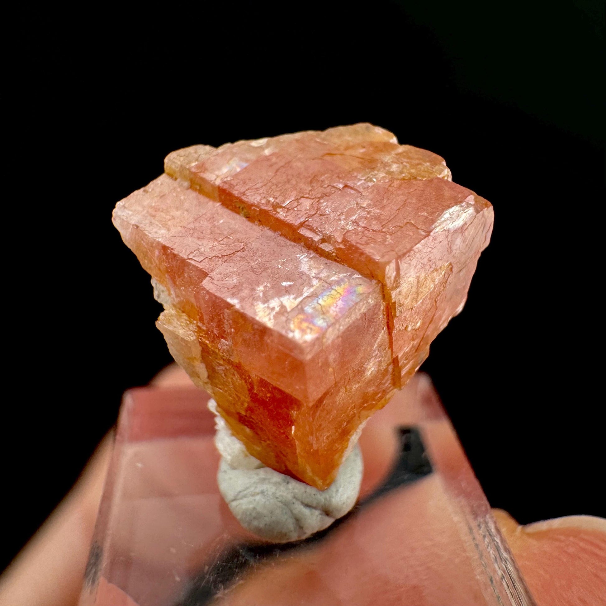 Rhodochrosite | pink crystal, mineral specimen from Pakistan